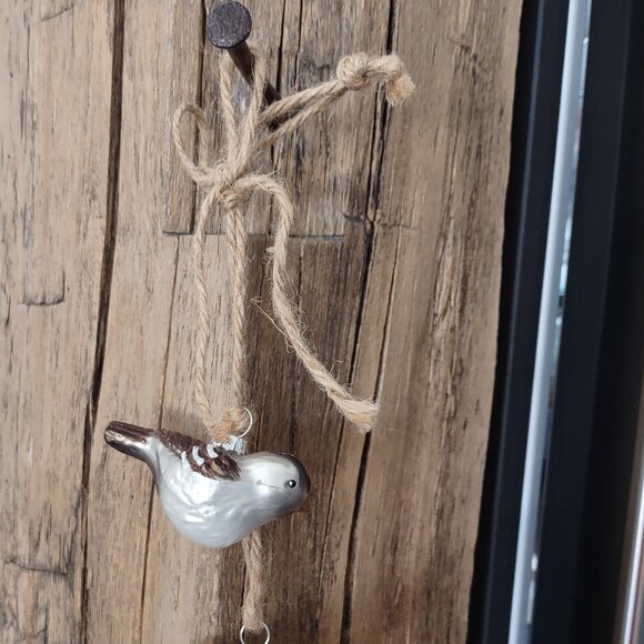 Glass Songbirds Ornament on Twine - Picture 5 of 6